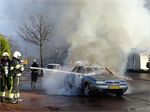 Prio 1 Brand Wegvervoer Auto Piterpolle Twijzel